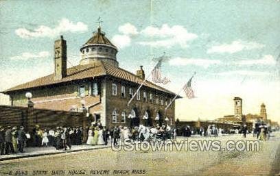 State Bath House - Revere Beach, Massachusetts MA