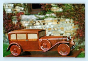 1930 Ruxton Front-drive Sedan Scale Model Chrome Photo Postcard #117151 