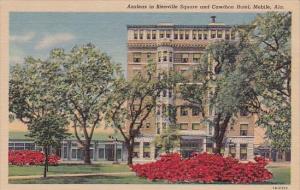 Alabama Mobile Azakeas In Bienville Square And Cawthon Hotel