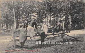 Chased by the Bull - Lake Huntington, New York NY  