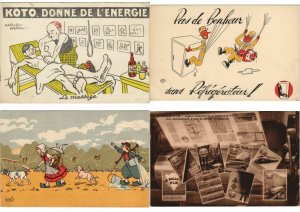 CPA PUBLICITÉ RECLAM ADVERTISING COLLECTION 450 Cartes Postales (L3711)