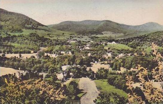 Vermont Dorset Village From West Road Albertype