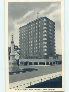 1940's HOTEL SCENE Columbia South Carolina SC AE2362