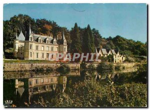 Postcard Modern Poitou Around Parthenay Deux Sevres Chateau Pomperain