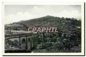 Old Postcard Sancerre Viaduct St Satur