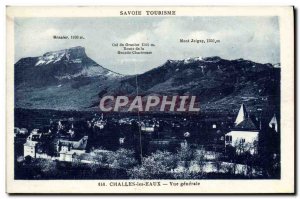 Old Postcard Challes les Eaux Vue Generale