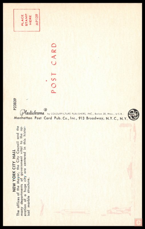 City Hall, New York City