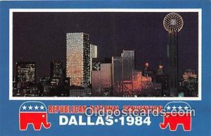 Republican National Convention Dallas, Texas 1984 Patriotic Unused 