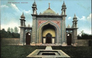 Antique Postcard WOKING SURREY Mosque