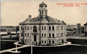 Centerville, Iowa - the Appanoose County Court House - in 1912