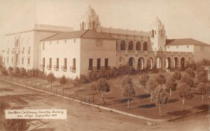 RPPC SAN DIEGO PANAMA CALIFORNIA EXPOSITION REAL PHOTO POSTCARD (1915)