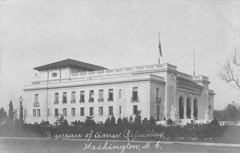 Bureau of American Republic C-1910 Washington DC RPPC Photo Postcard 20-3649