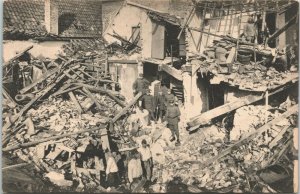 Netherlands Bommen op Sluis in den Nacht van 1 op 2 October 1917 WW1 01.45