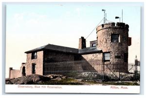Postcard Observatory, Blue Hill Reservation, Milton, MA D8
