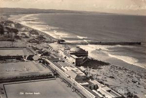 B92061 durban beach real photo  south  africa