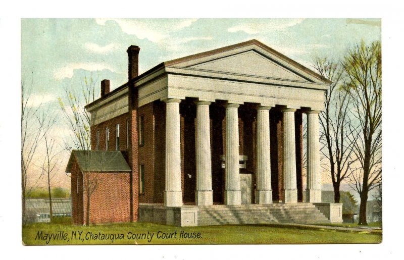 NY - Mayville. Chautauqua County Courthouse