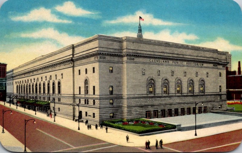 Ohio Cleveland Public Auditorium