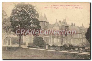 Postcard Old Elincourt Ste Marguerite Oise Chateau Bellinglise View rating