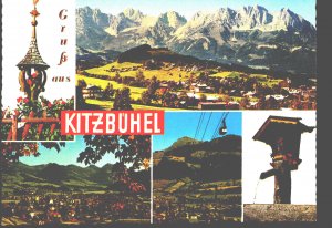 Austria Postcard - Views of Kitzbuhel - Gruss Aus Kitzbuhel   LC4289