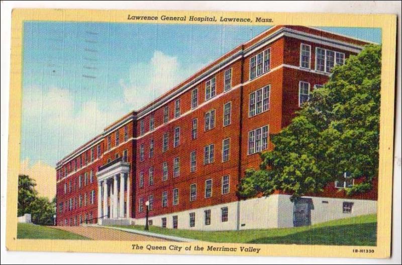 Lawrence General Hospital, Lawrence Mass