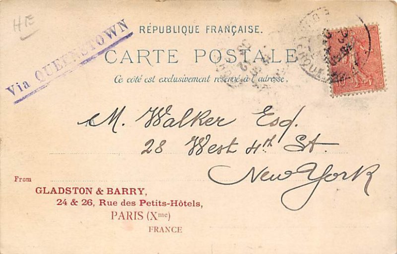 Gladstone and Barry Paris, France Opera PU Unknown 