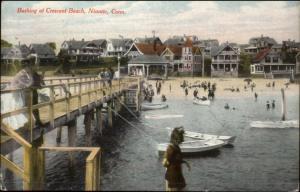 Crescent Beach Niantic CT c1910 Postcard