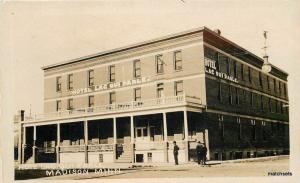 c-1910 Hotel Lac Qui Parle Madison Minnesota RPPC real photo postcard 6508