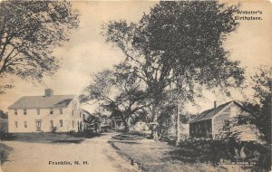 Franklin New Hampshire 1922 Postcard Birthplace of Daniel Webster