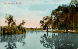 Lake Weeroona Bendigo Victoria Australia Unused Postcard E69