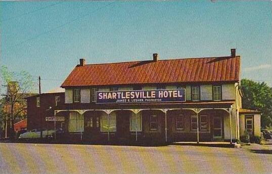 Pennsylvania Shartlesville Hotel And Restaurant