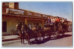 c1960 Guest Hotel Last Frontier Carriage Las Vegas Nevada NV Vintage Postcard