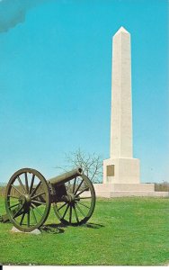 Murfreesboro TN, Civil War Battlefield Stones River, Union Artillery Monument