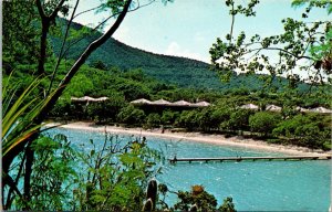Caneel Bay Plantation Hawks Nest Beach St John US Virgin Islands VTG Postcard  