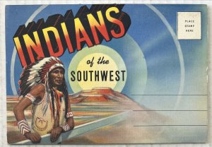 18 Greetings from the Indian Country Postcard Souvenir Folder