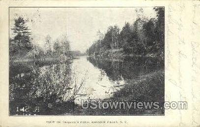 Thayer's Pond in Hoosick Falls, New York