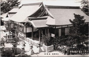 Japan Kobe Ikuta Shrine Vintage Postcard C217