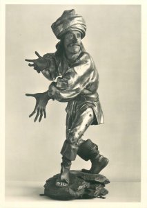 Art postcard Erasmus Grasser Moriskentanzer Munchner Stadtmuseum