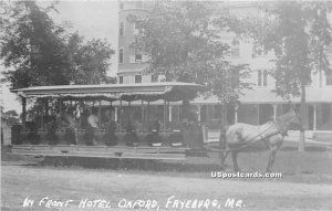 Trolley & Horse - Fryeburg, Maine ME  