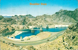USA Boulder Dam Vintage Postcard BS.10
