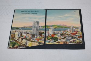 View from the Top of the Mark San Francisco California Postcard Smith News Co.
