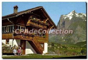 Modern Postcard Grindelwald Wetterhorn