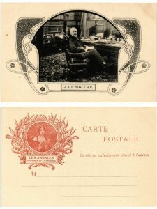 CPA AK J. LEMAITRE WRITER (500271)