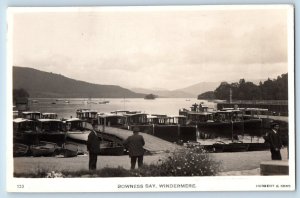 Bowness-on-Windermere England Postcard Bowness Bay Windermere c1920s RPPC Photo
