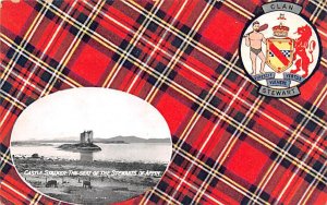 Castle Stalker, Seat of the Stewarts of Appin Scotland Postcard
