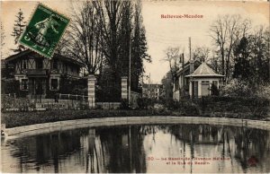 CPA MEUDON BELLEVUE-MEUDON - Le Bassin de l'Avenue Melanie (1322056)