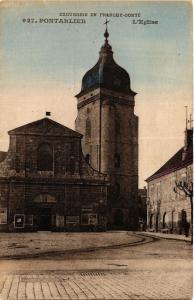 CPA Excursion en Franche-Comté - PONTARLIER - L'Église (299916)