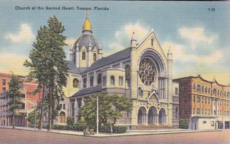 Florida Tampa Church Of The Sacred Heart