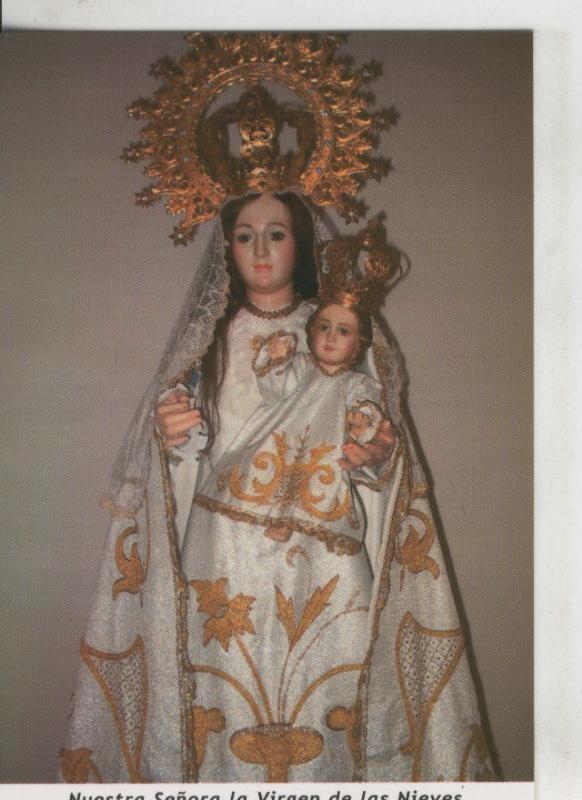 Postal 009785: Virgen Ntra Sra de las Nieves, patrona de Cinco Casas en Ciuda...