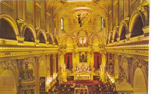 Canada Interieur de la Baslilique Cathedrale Notre-Dame de Quebec