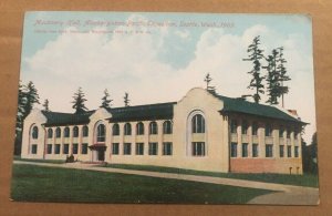.01 PC UNUSED MACHINERY HALL, ALASKA-YUKON-PACIFIC EXPO 1909, SEATTLE, WASH